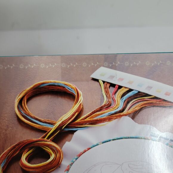 Pioneer Woman Hat Needle Craft Embroidery Kit Size 6 In DIA ( 15.2 cm) 2 New - Picture 5 of 5